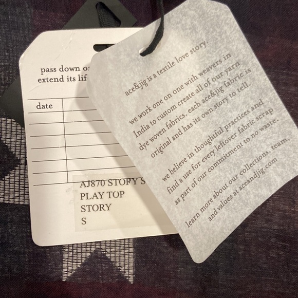 NWT Ace & Jig Reversible Play Top in Story - Picture 5 of 6